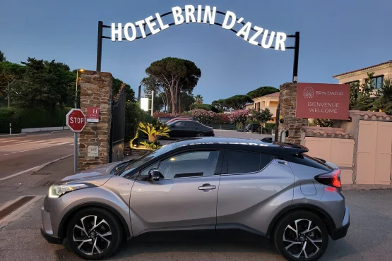 service de transport prive vers et depuis hotels saint raphael